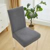 Thick Fleece Stretch Chair Covers for Home Restaurant Elastic Dining Chair Slipcovers Soft Warm Seat Covers