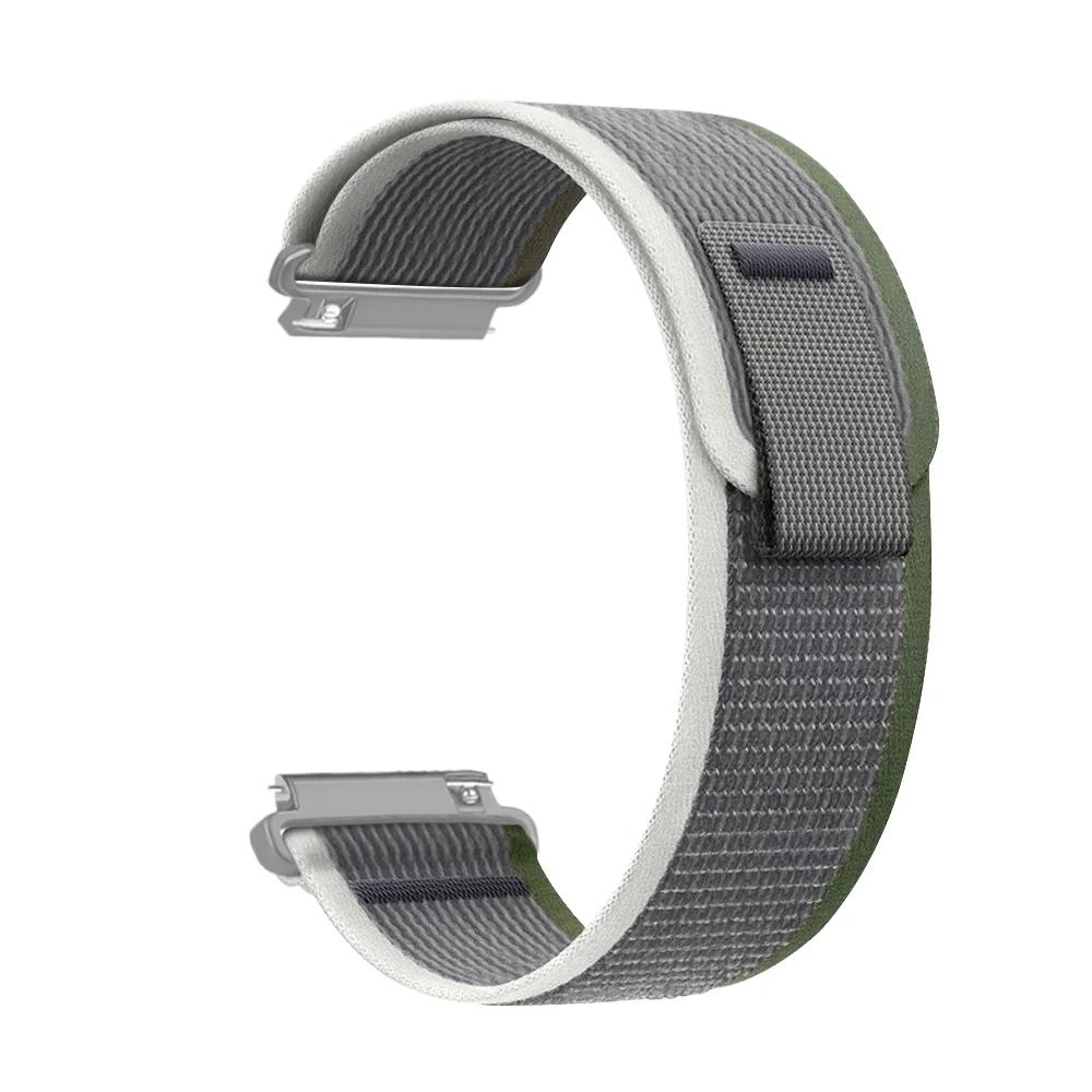 20mm 22mm Trail Nylon Loop Strap for Garmin Forerunner 965 955 570 970 165 55 Sports Bracelet Garmin Venu 4-3-2/ Active 6-5 Band