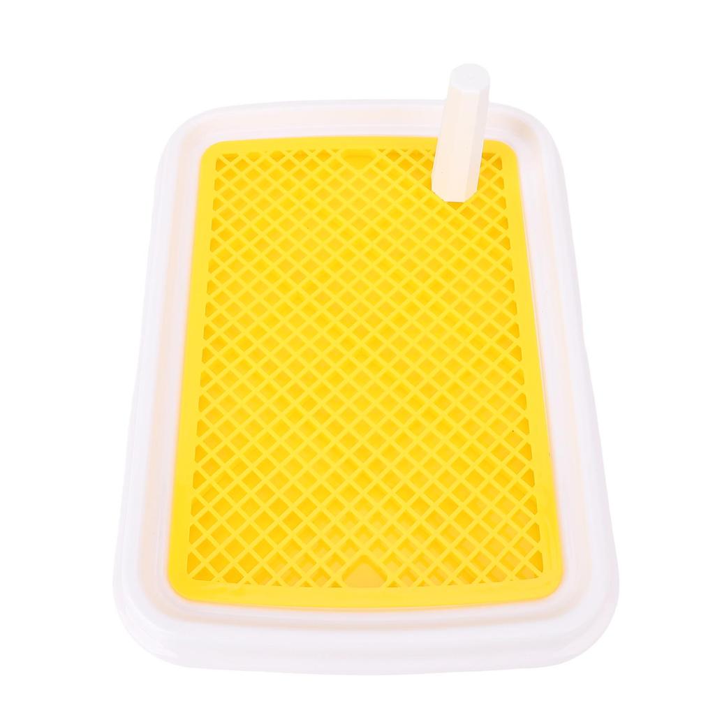 Dog Toilet High Fence Odor Proof Easy To Clean Plastic Pee Pad Holder Pet Potty Tray for Small Dogs