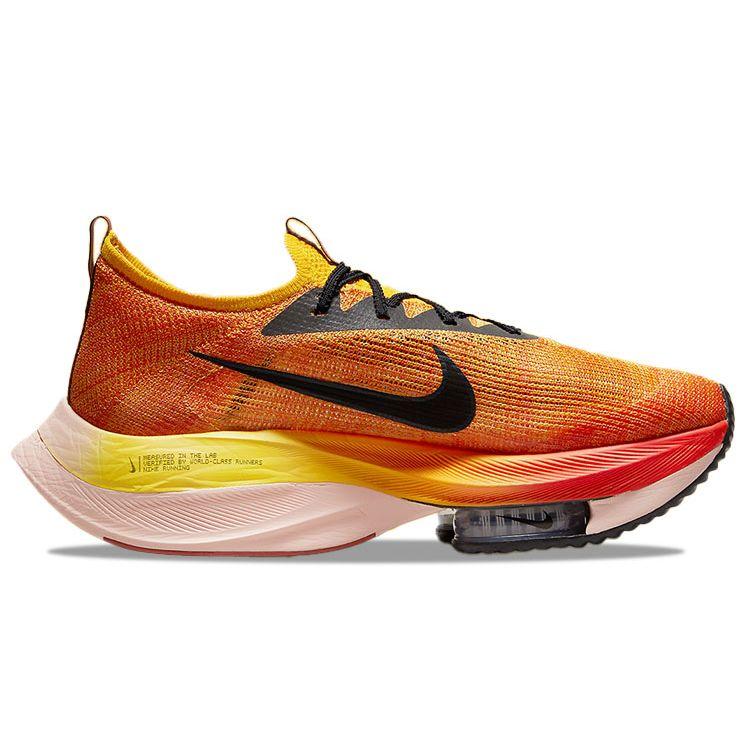 Nike Air Zoom Alphafly NEXT% Ekiden Zoom Pack Unisex Sneakers Yellow Amarillo Magma-Orange DO2407-728