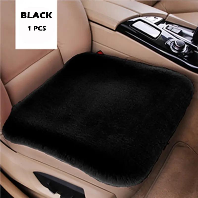 Winter Car Cushion - Plush Rabbit Fur Anti-Slip Seat