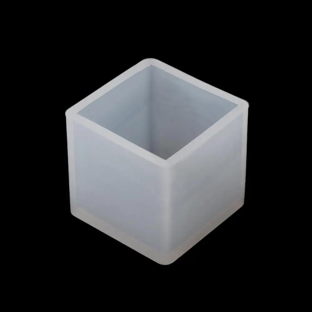 Square UV Epoxy Pendant Resin Mold Cube Molds Silicone Mould Jewelry Making Tools