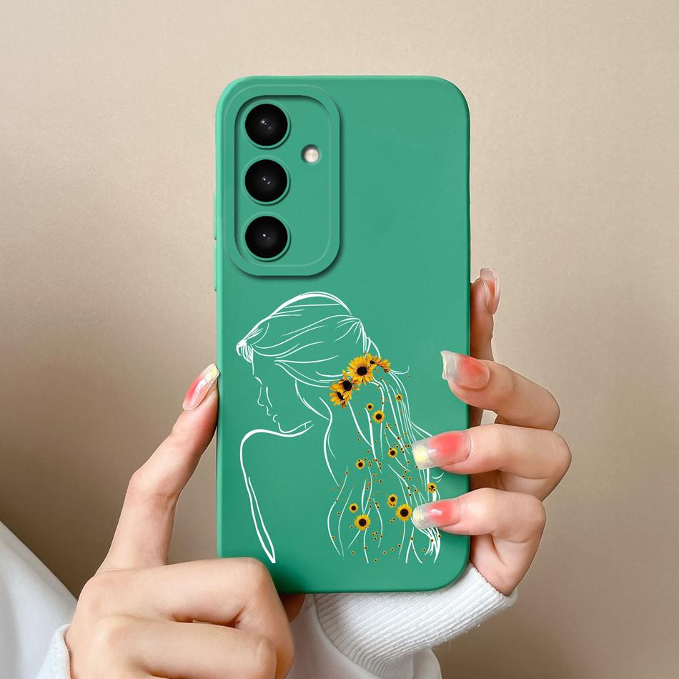 For Samsung S25 Ultra Phone Case For Samsung S25 Plus Funda For Galaxy S25 5G Soft Liquid Silicone Back Covers For Samsung S 25