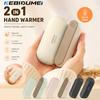 2-in-1 Magnetischer Elektrischer Handwärmer 6000mAh Mini-Handheizgerät Einstellung Split 3 Gänge Einstellbar Tragbarer Handwärmer Für Winter Innen Außen