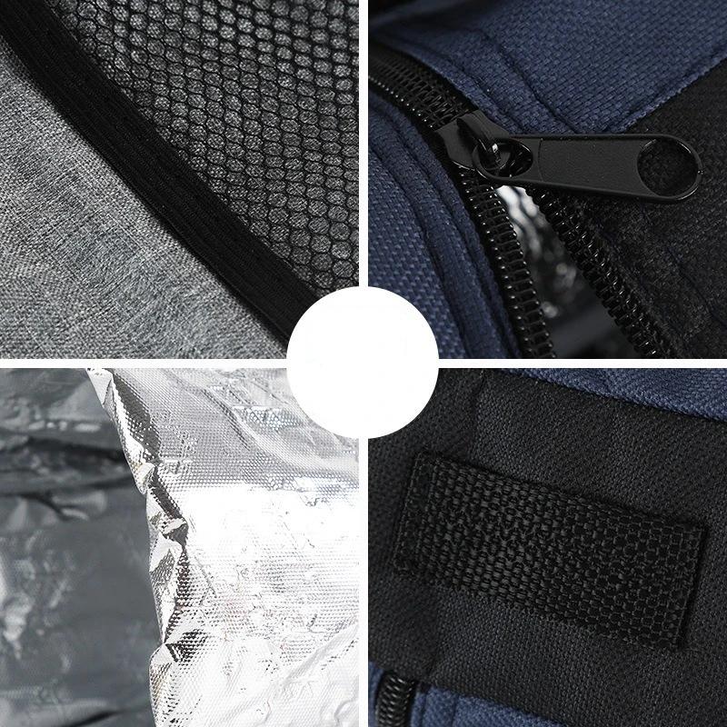 Portable Cup Cooler Bag Summer Travel Oxford Cloth Insulation Sleeve Aluminum Film Ice Pack Camping Keep Warm/cold Drink Carrier