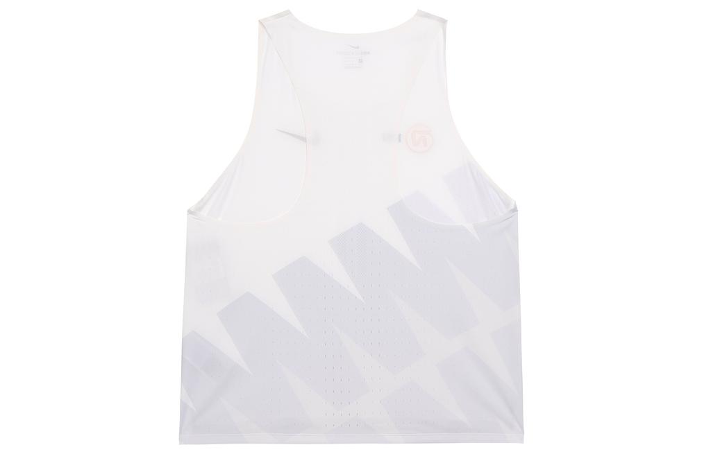 Nike Tank Tops Men's White Crew Neck Moderate Halter Neck CW1253-100