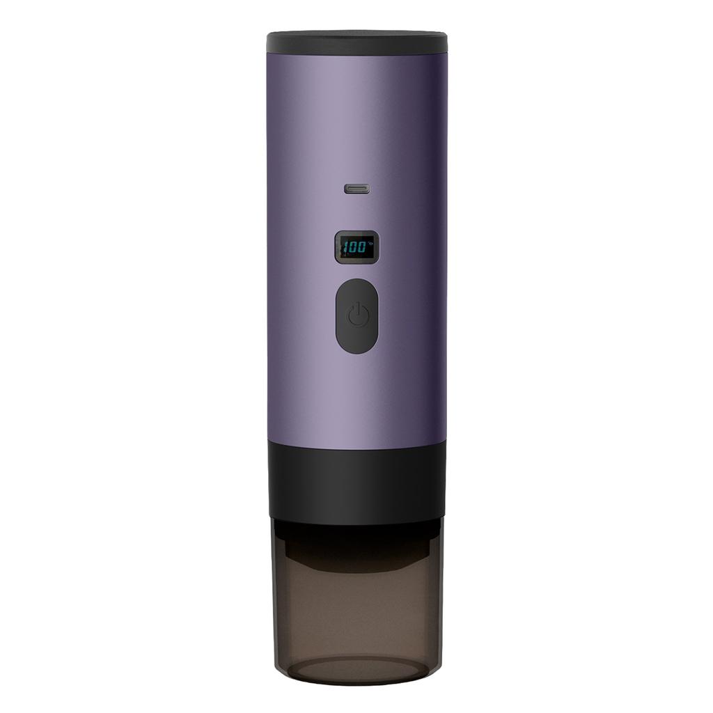 Portable 3 In 1 Espresso Maker USB-C Charging Cordless Espresso Pot Wireless Heat Capsule Powder Machine for Travel and Car