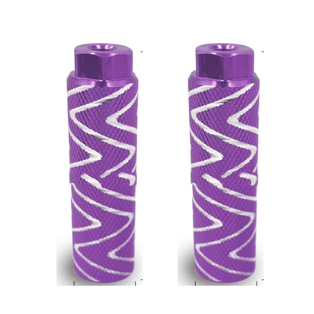 1 Pair Easy To Install Bike Footrest Lever Axle Pegs Weight-bearing Bike Bicycle Pedals  Scooter