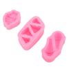 Ice Cream Silicone Fondant Molds Easy Demoulding 3D Ice Cream Mould for Birthday Decoration DIY Kitchen Baking