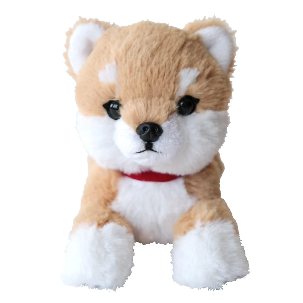 Sun Lemon Shiba Inu Lap Dog Plush Animal P-8092 Cute Dog 10 x 26 x 13cm