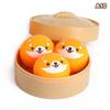 Giant Dumpling Squeeze Toys Anxiety Relief Fidget Toy Simulation Food Steamed Stuffed Bun Soft Squeeze Decompression Dough Toy