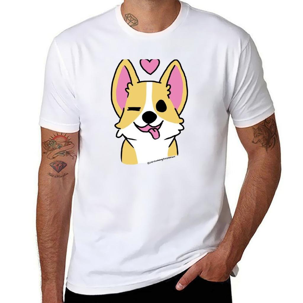 Corgi TShirt Breathable Sportswear TShirt for Unisex