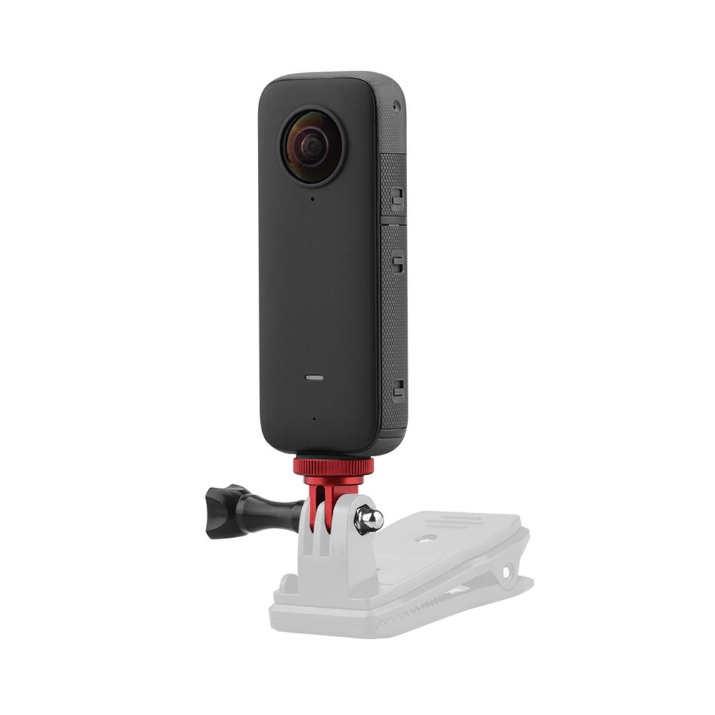 Tripod Selfie Stick Screw Adapter Stand Mount Sports Camera Accessories Action Camera Mount for Insta360 ONE X2/X CNC