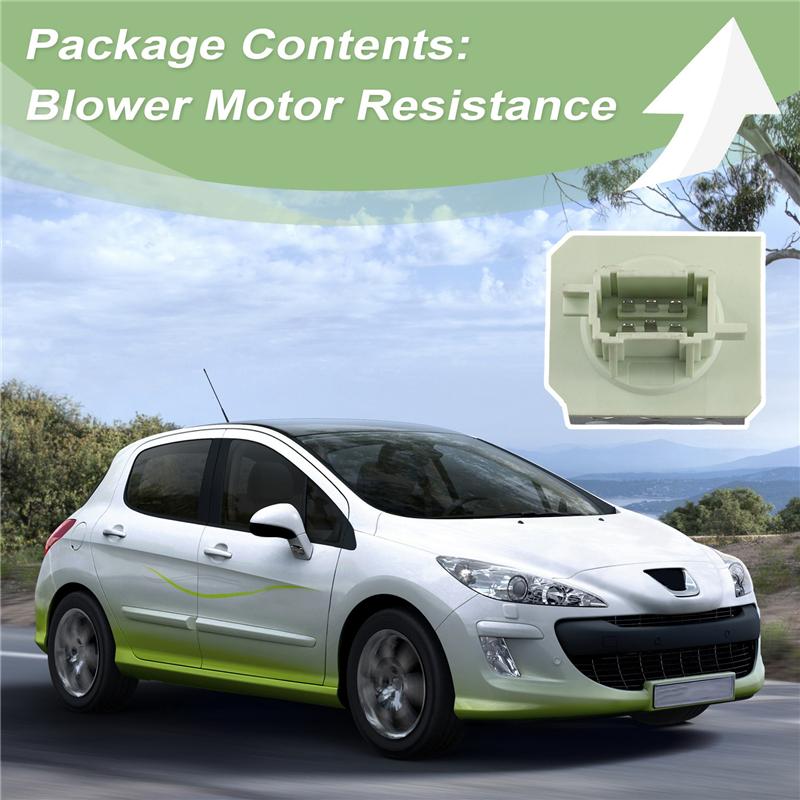 

6450NX, 9ML351332271 New Heater Fan Blower Motor Resistor For 206 1998-On как