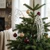 Crystal Dangle Christmas Crystal Spray Pick Artificial Christmas Spray  Holiday Wedding Decor