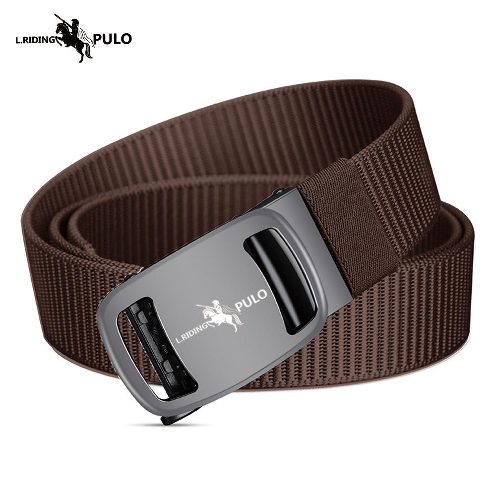 Men's Automatic Buckle Wear-resistant Belt for Middle-aged and Young Business and Casual Belt