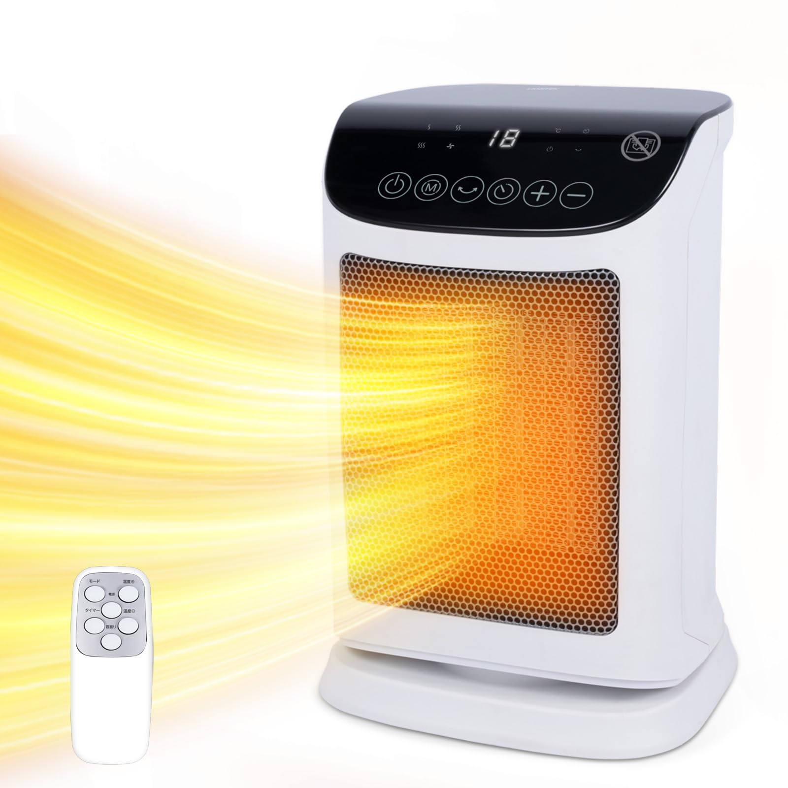 

Керамический электрический автоматический 4-поточный воздушный поток перегрев падение энергии пульт дистанционного управления туалет [Mitsuba Store] обогреватель, плита, маленький, качели, уровни, защита,