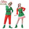 Elf Christmas Adults Cosplay Costume Couple Outfits Fancy Dress Party Role Play