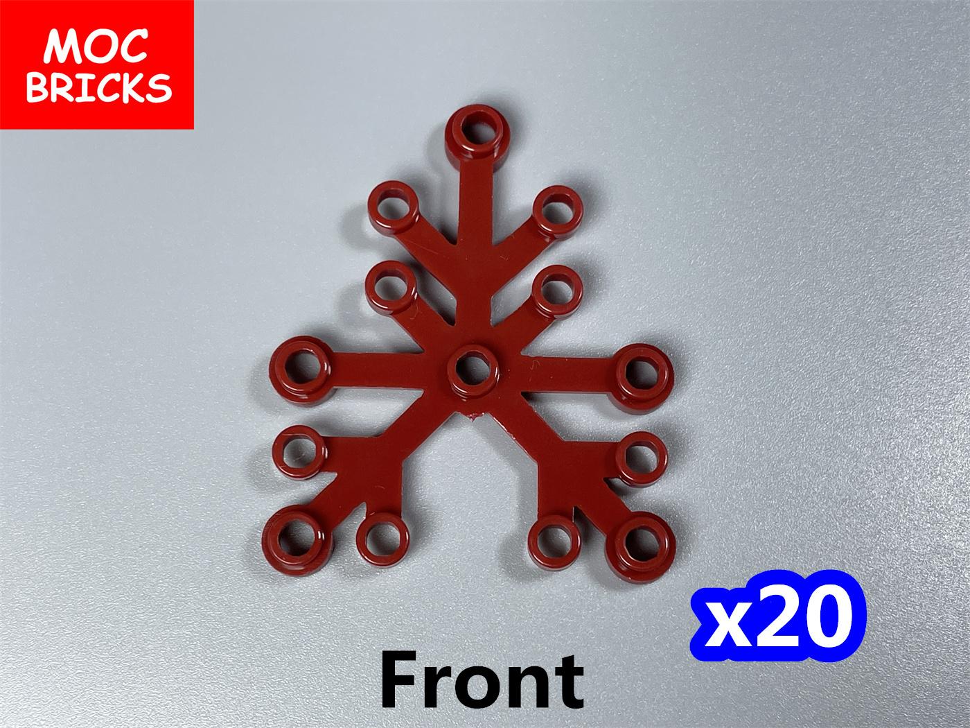 

20pcs / lot MY OWN CREATION Blocks DO-IT-YOURSELF Large Dark Trans Blue Plant Leaves Forest House Scene 2417 Learning Building Blocks Children Gifts темно-червоний колір