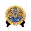 Sacred Mirror Zhen Bagua Ancient Design Energy Nese Solid Cast Tai