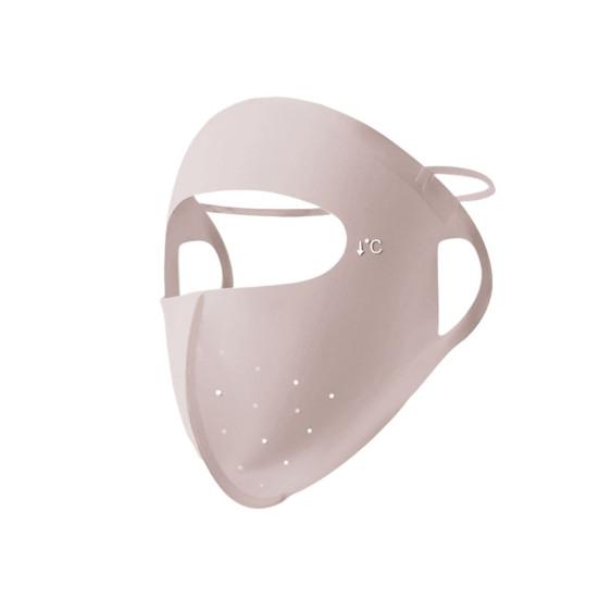 Sunscreen Face Guard Lightweight Ice Silk Fabric Cool Breathable 360 Degree Sun Protection Riding Face Guard
