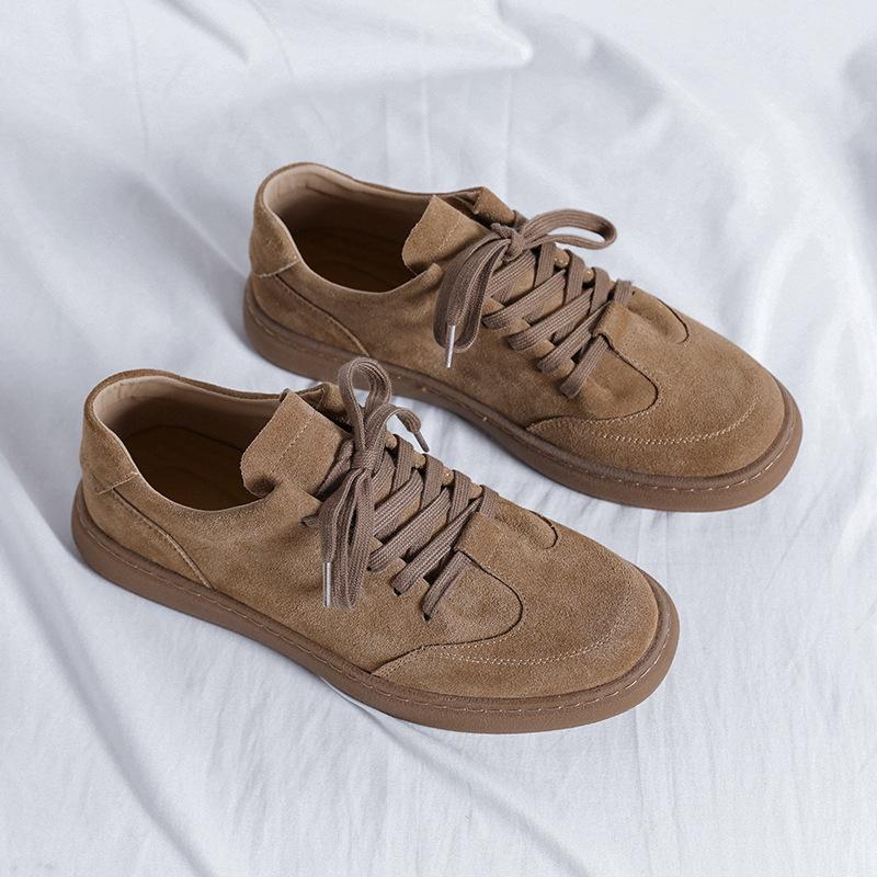 Fashion Handmade Brand Men Casual Shoes Genuine Leather Men Flats Oxford Shoes Luxury Quality Outdoor Shoes Men Sneakers