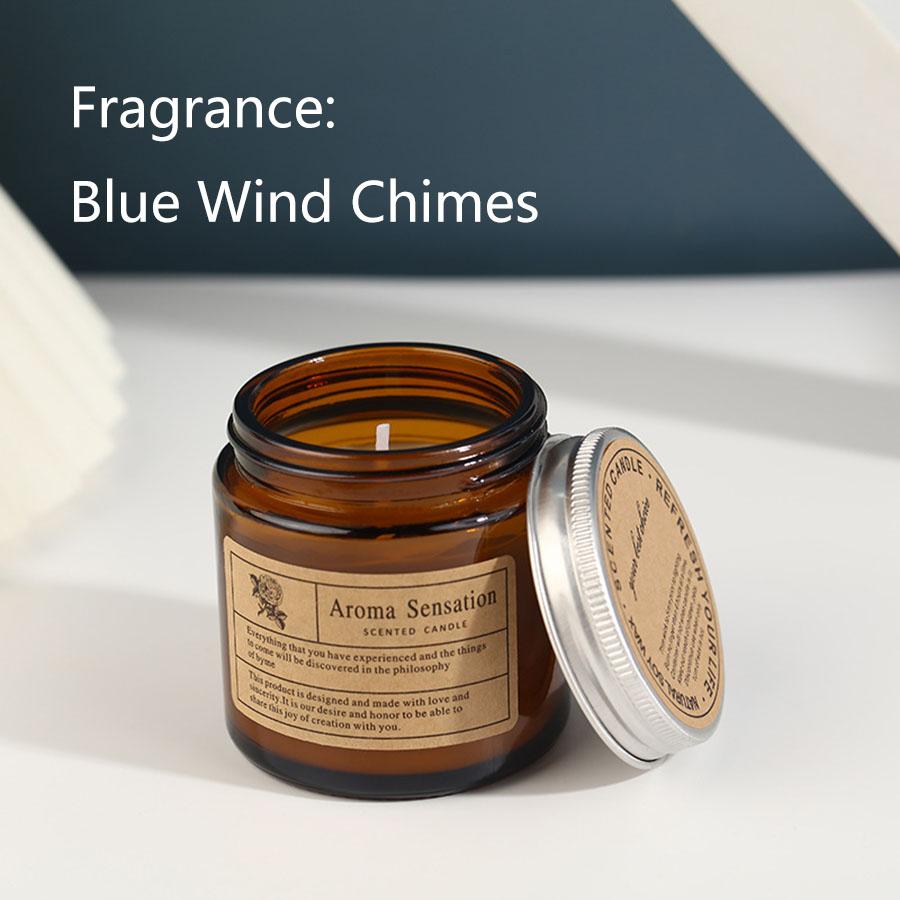 Handmade Aromatherapy Candles, Niche Tea Colored Cups, Smoke-free Romantic Scented Candles, Souvenir Ornaments