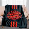 Munich FC Artwork Printed Throws Blanket Soft Flannel Blankets for Couch Bed Gifts for Men Women Picnic Blanket Christmas Gifts