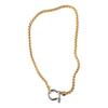 Stainless Steel Carabiner Clasp Necklace Sturdy Versatile Fashion Accessory for Daily Wear and Travel Stylish Outfits