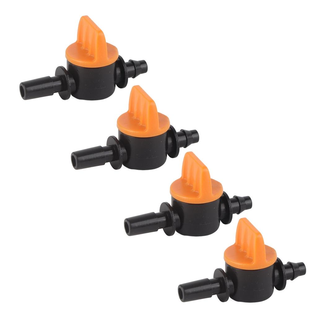 50 stücke Tropf Bewässerung Ventil 4/7mm Äußere Durchmesser 6mm/0,2 in Tropf Bewässerung Schalt Ventil für