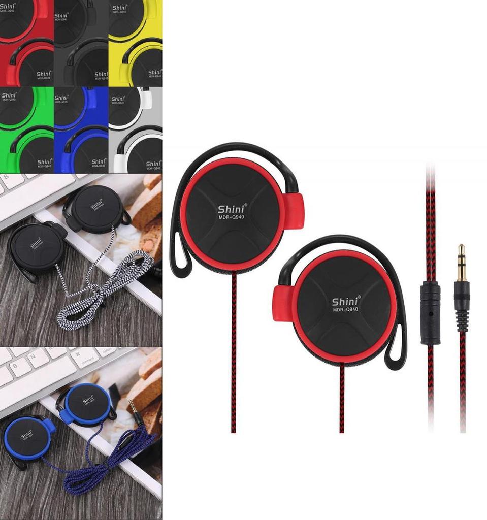 Premium Quality 3.5mm Headphones Earhook Earphone For Smartphones And Mp3 Players