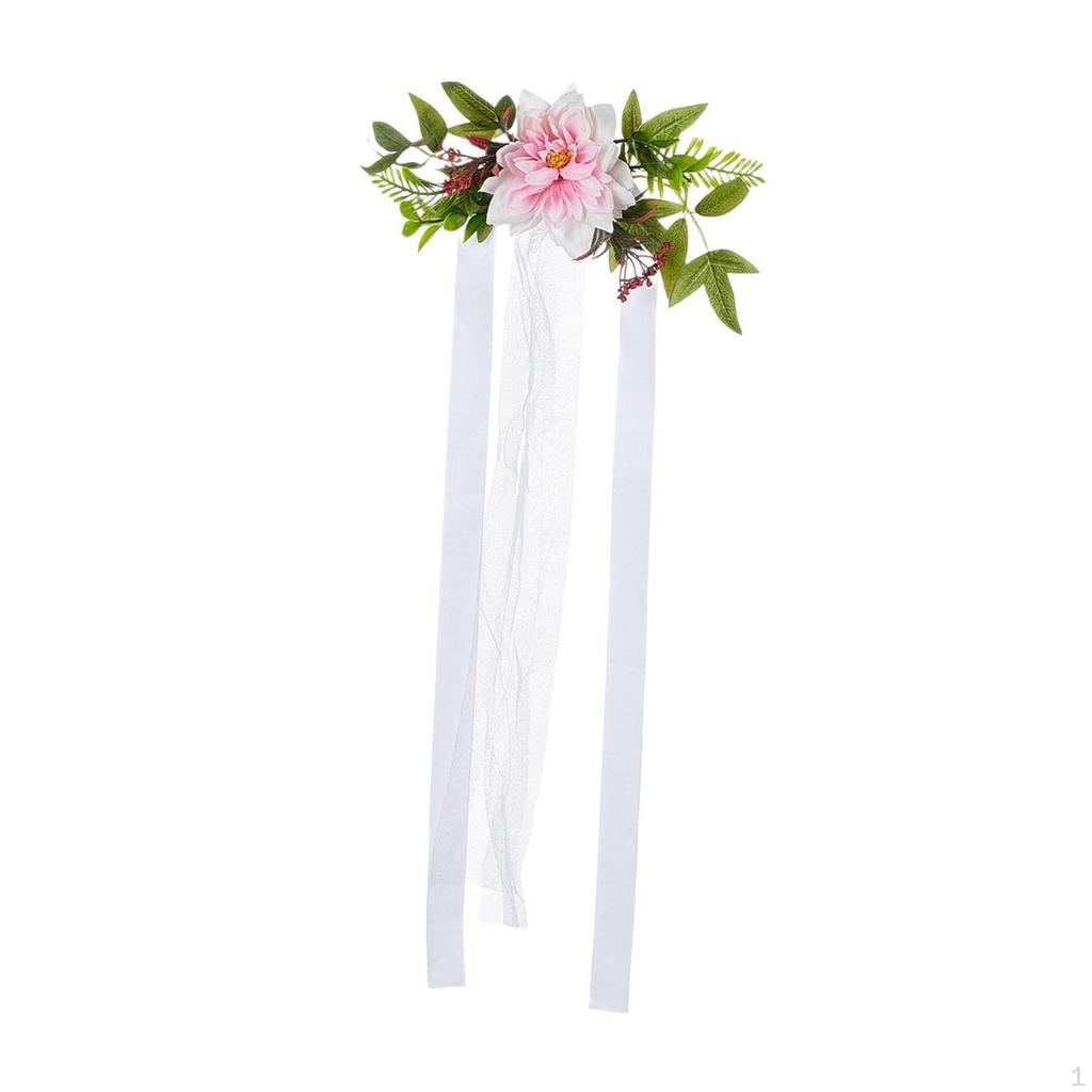 Aisle Bench Flower Arrangement Flowers for Chairs Wedding Decorations Banquets