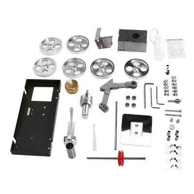 Stirling Car Engine Model Aluminum Alloy Exquisite Beautiful Steam Engine Kit Physics Science Toy
