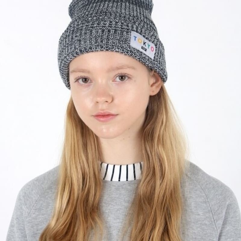 

Шапка бини TOIEST TOKYO Серая FREE