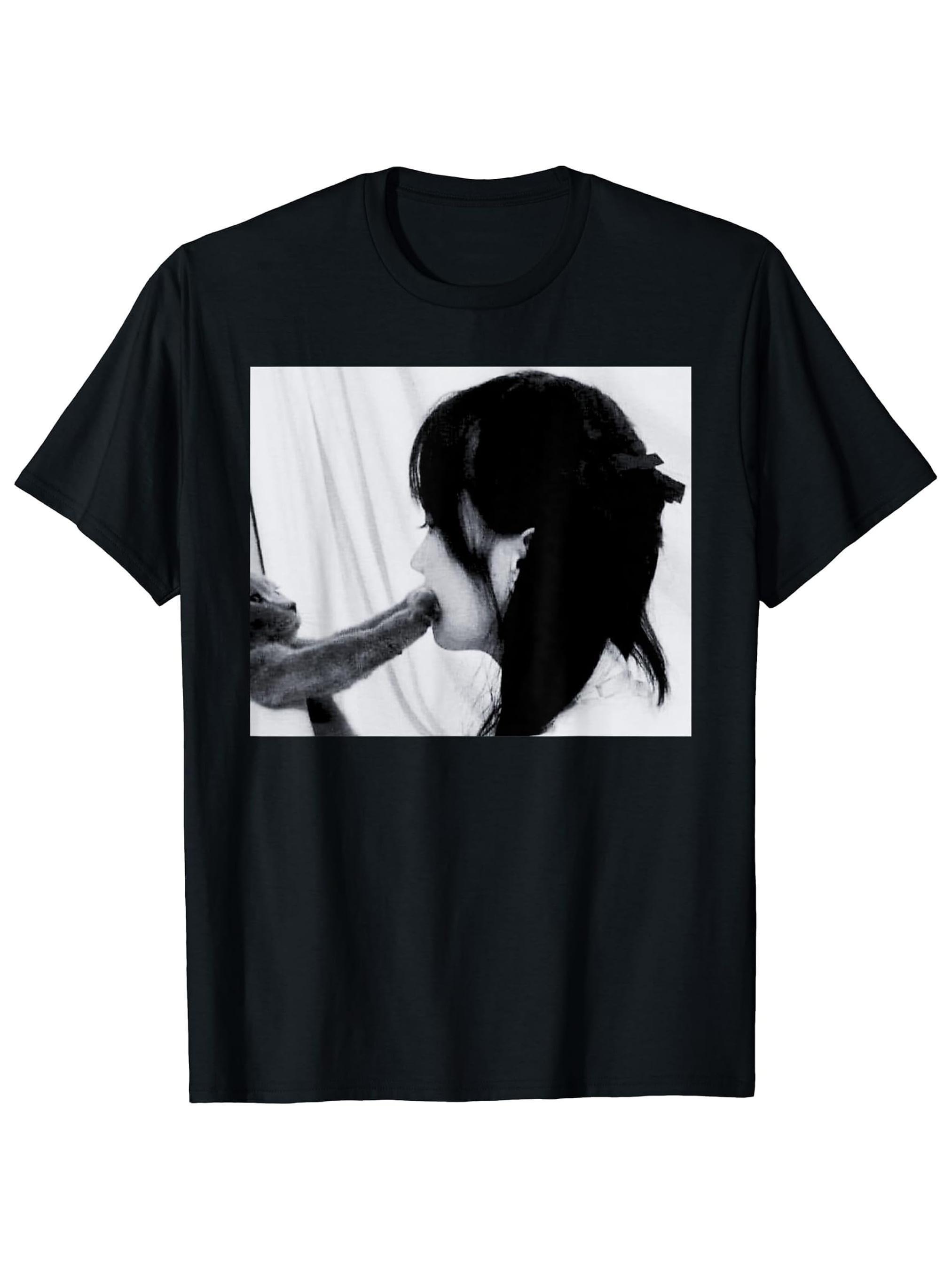 

Men s Fun Cat Pattern T-Shirt Dirty Heart Cat Design. Black Background with White Cat Pattern Is The Best Gift for Cat Lovers. 4XL