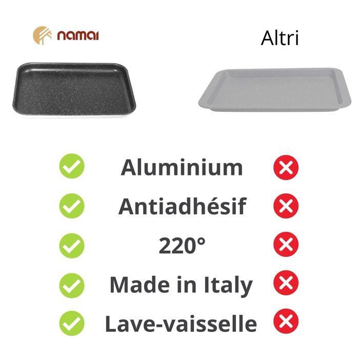 Plaque à pâtisserie - namai - anti-adhésive - aluminium - cuisson uniforme