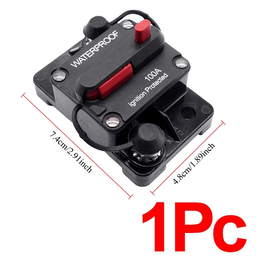 Circuit Breaker Fuses Reset Recoverable Waterproof Ignition Protected For Car Boat 30A 40A 50A 60A 70A 80A 100A 150A 200A 250A Fuses4