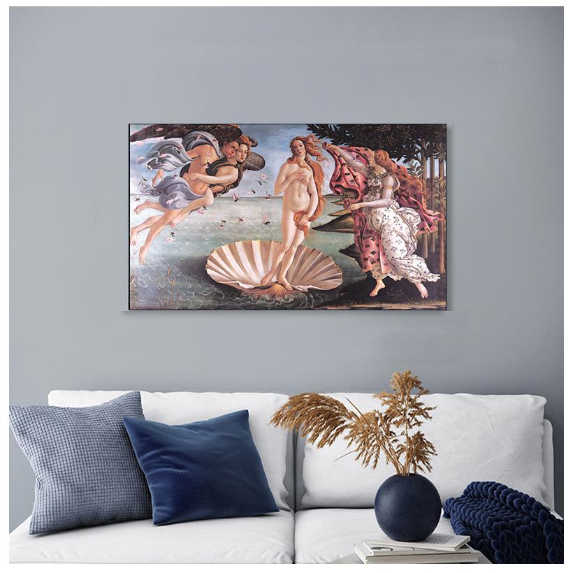 Classic Painting Botticelli's Venus Birth Canvas Wall Poster