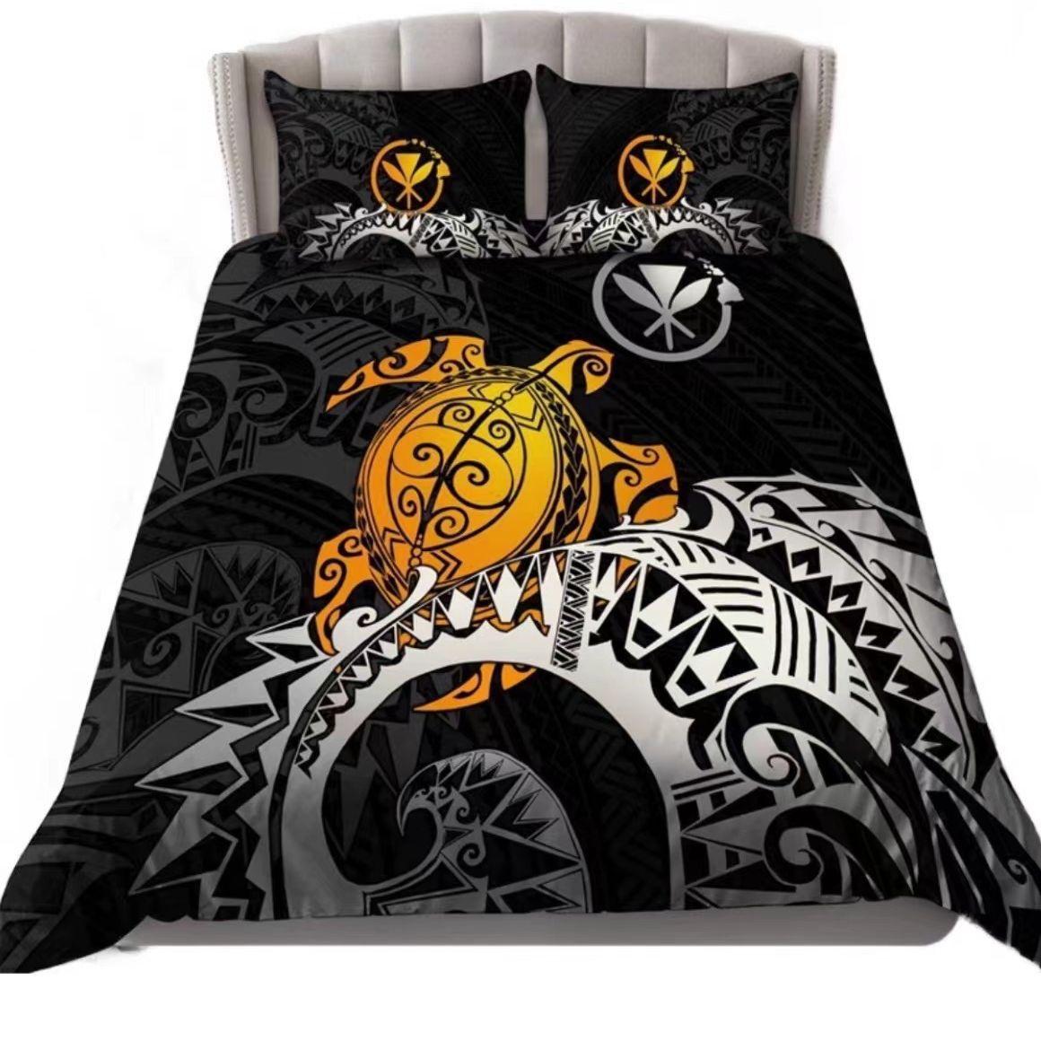 

Three-Piece Digital Printing Kit 3D Sea Turtle Marine Animal Quilt Cover Bedding 70 * 133