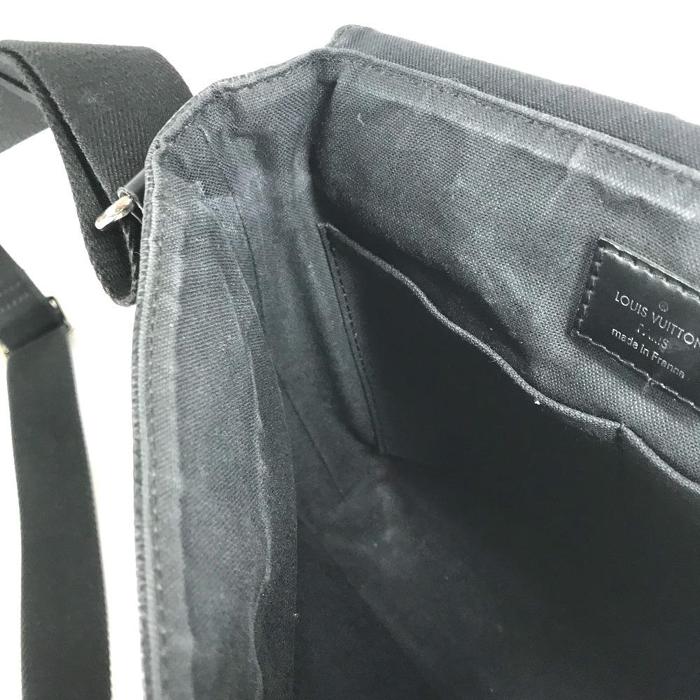 Louis Vuitton N41260 Damier Graphite District PM Messenger Shoulder Bag