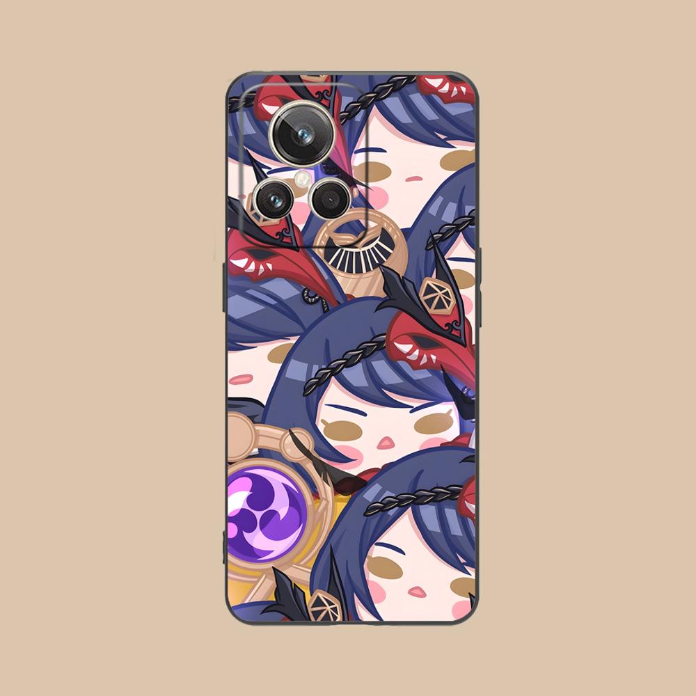 Game GI Kujou Sara Mobile Phone Case for Realme GT 8 Neo Pro C75 73 71 C67 65 C55 53 C35 31 C20 15 Colorful Printing Cover Cover