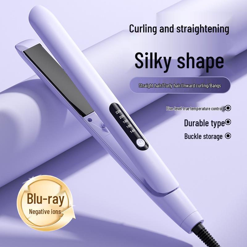 Dual-Use Non-Damaging Power Clamps Straightener with 5-Speed Temperature Control