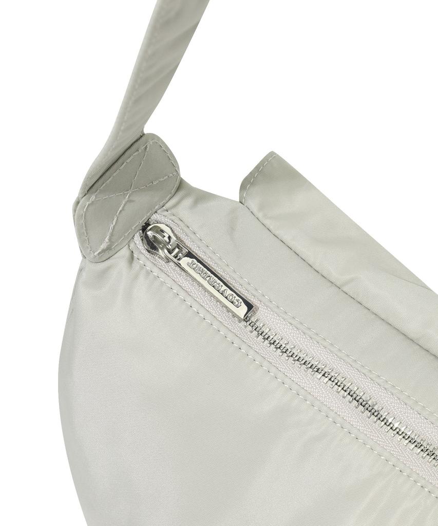 Covernat Woman Clover Heart Nylon Buckle Shoulder Bag Beige
