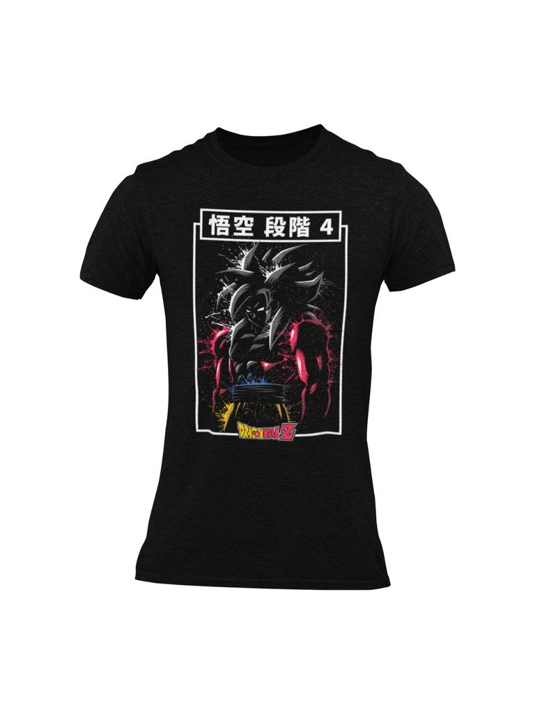 100% Cotton TOPS UNISEX TEES MENS WOMENS Anime Goku Fire Dragon Ball Z Custom Graphic