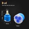 Ceramic Hot/Cold Faucet Cartridge Kit for Kitchen, Basin, and Shower Repair