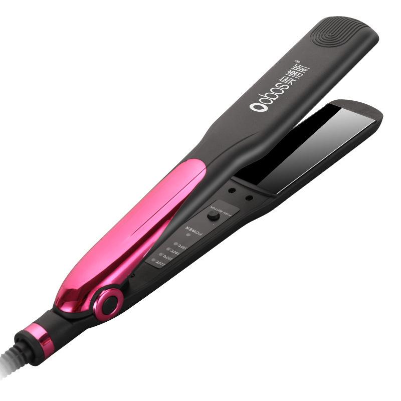 Dual-Function Straightener and Curler with Temperature Control