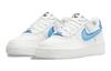 Nike Air Force 1 Low 82 Double Swoosh White Medium Blue GS DQ0359-100