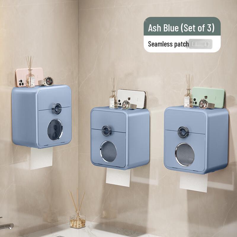 Xuanyong Waterproof Bathroom Tissue Box & Roll Holder