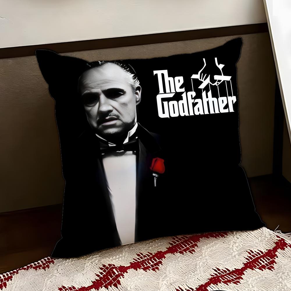 The GGodfather Movie Cushion Cover Reversible Soft Durable Pillow Cover Home  Car MultiScene Use for Daily Comfort