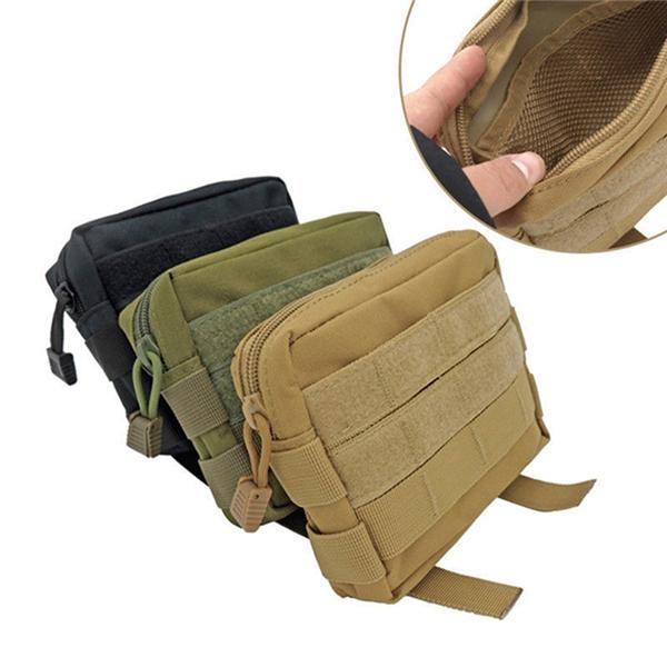 Multifunktionale Herren Militär MOLLE Tasche Gürteltasche Pendler Leichte Taktische Hüfttasche für Outdoor-Sport & EDC-Aufbewahrung